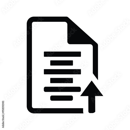 Document upload icon