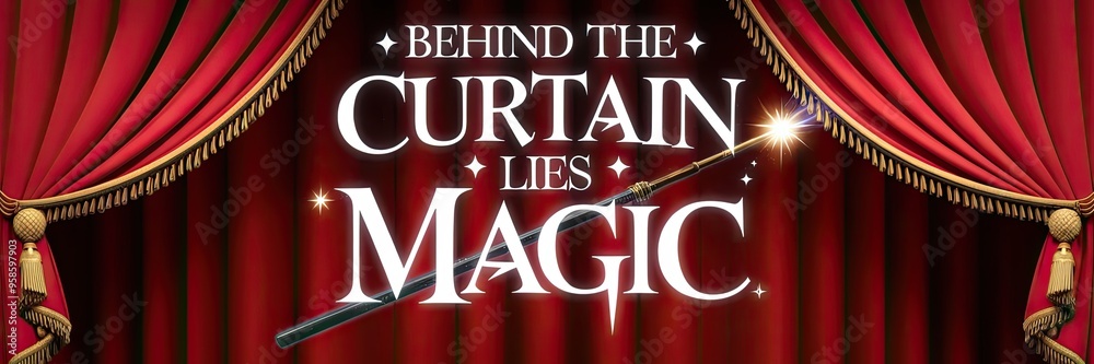 Magic Reveal: Curtain and Wand Design Magic Reveal: Curtain and Wand Design