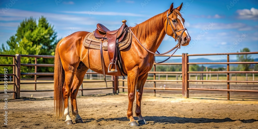 Sorrel Horse Set