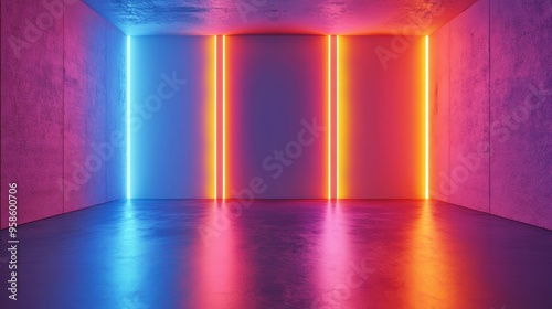 Neon Lights Room.