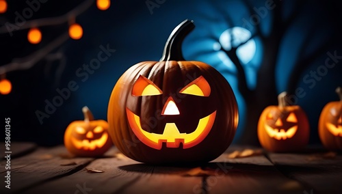 Wallpaper Mural happy halloween greeting card Torontodigital.ca