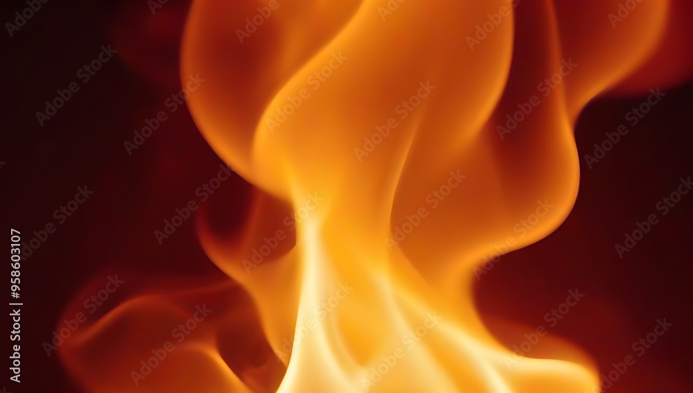 abstract orange fire background red borders featuring fiery yellow flames smoke abstract orange fire background red borders featuring fiery yellow flames smoke