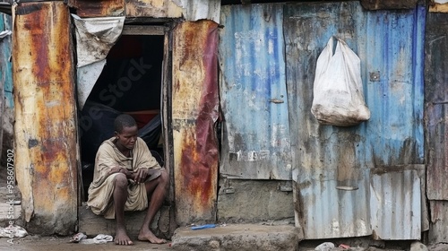 Wallpaper Mural Life in a Slum: Resilience and Hope Torontodigital.ca