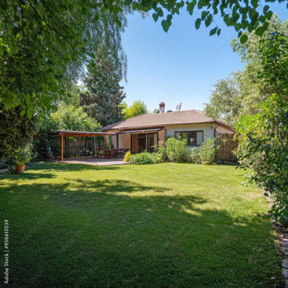 Spacious property with large backyard and play area Spacious property with large backyard and play area