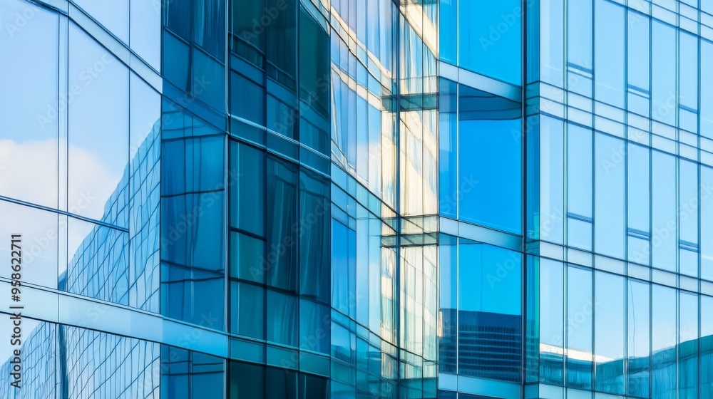Obraz premium Modern Glass Architecture