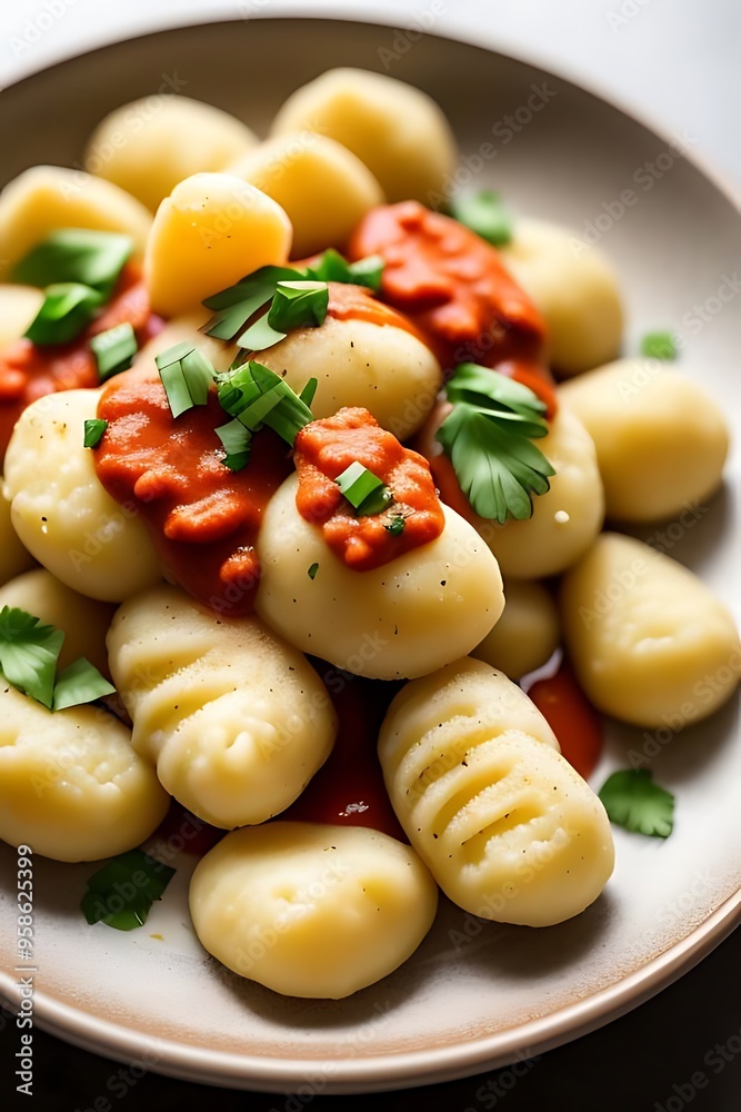 Soft gnocchi with various sauces
Soft gnocchi with various sauces