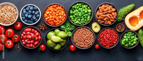 Colorful Ingredients for Healthy Meals