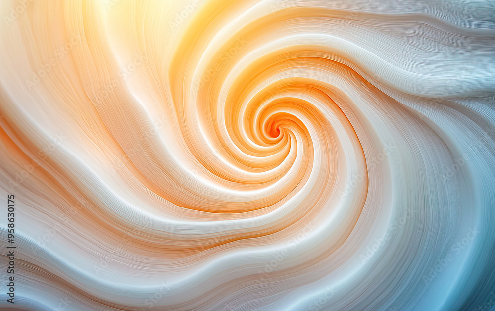 Abstract white background with spiral. Created with Ai Abstract white background with spiral. Created with Ai