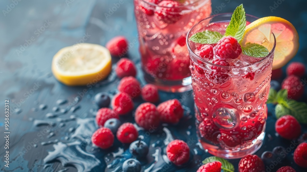 Refreshing Raspberry Lemonade with Mint Refreshing Raspberry Lemonade with Mint