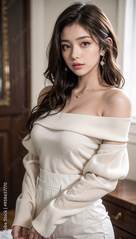 Fototapeta premium woman, beauty, dress, fashion