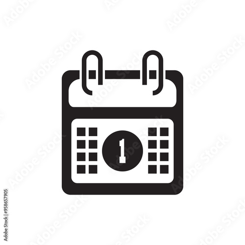 Calendar logo icon