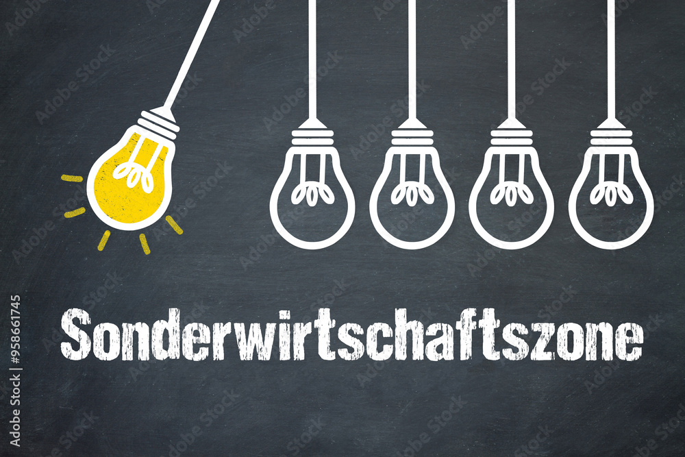 Fototapeta premium Sonderwirtschaftszone