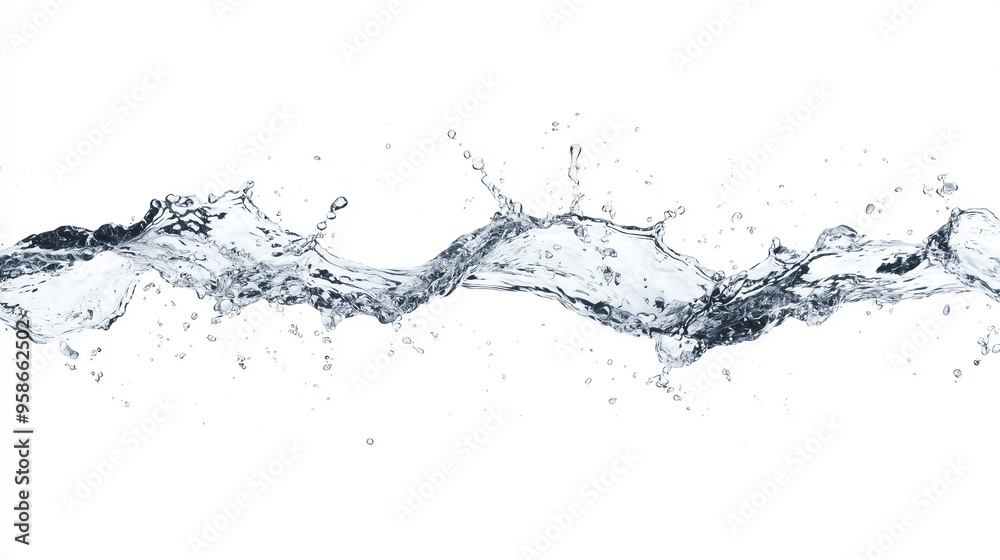 Vibrant abstract water splashes captured mid-motion, showcasing dynamic fluidity and energy. Vibrant abstract water splashes captured mid-motion, showcasing dynamic fluidity and energy.