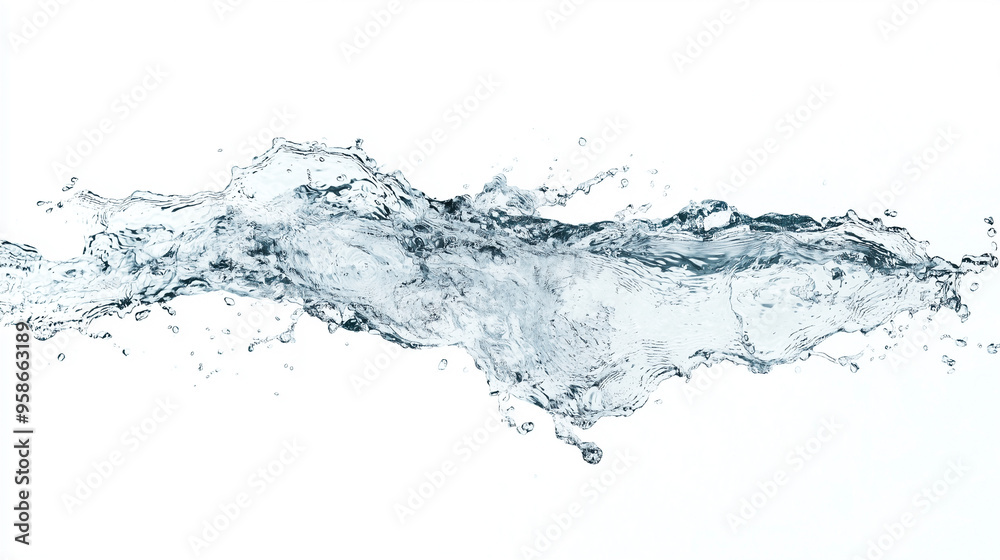 Vibrant abstract water splashes captured mid-motion, showcasing dynamic fluidity and energy. Vibrant abstract water splashes captured mid-motion, showcasing dynamic fluidity and energy.