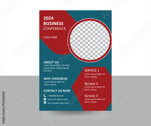  Template layout design. Corporate business , flyer mockup. Creative modern bright concept circle round shape.