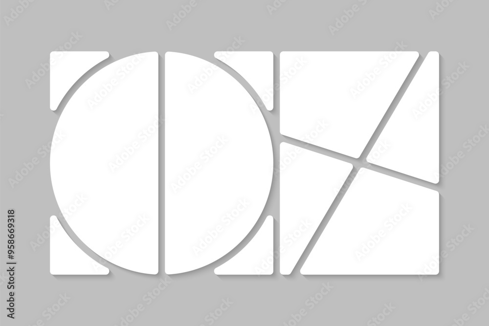 Template collage of six frames, images, photo Template collage of six frames, images, photo