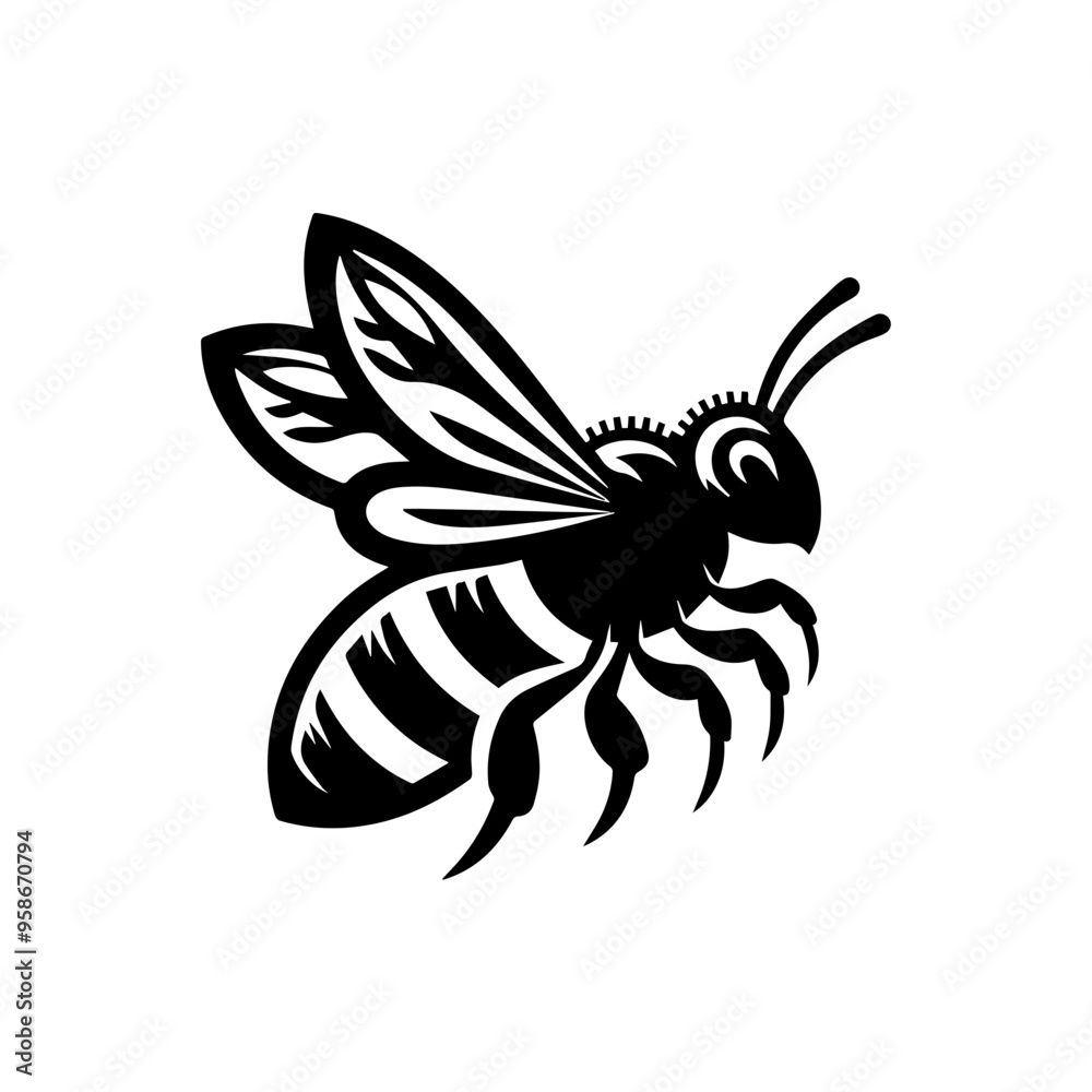 flying honey bee bumblebee character vector design flying honey bee bumblebee character vector design