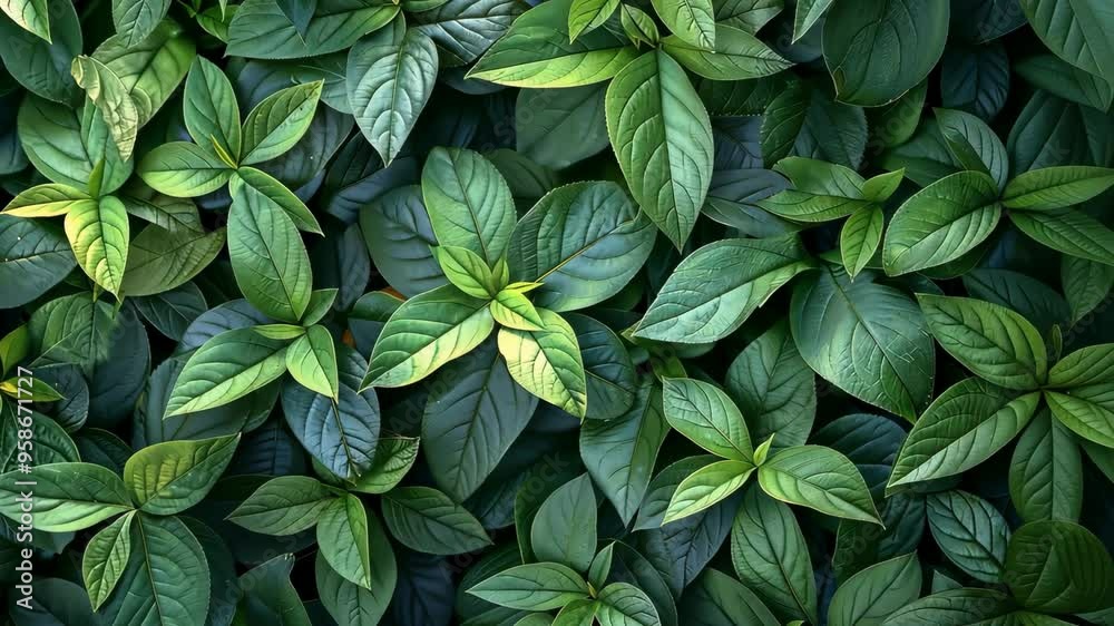 Exploring the diversity of lush green leaves in a vibrant forest during summer sunlight Exploring the diversity of lush green leaves in a vibrant forest during summer sunlight