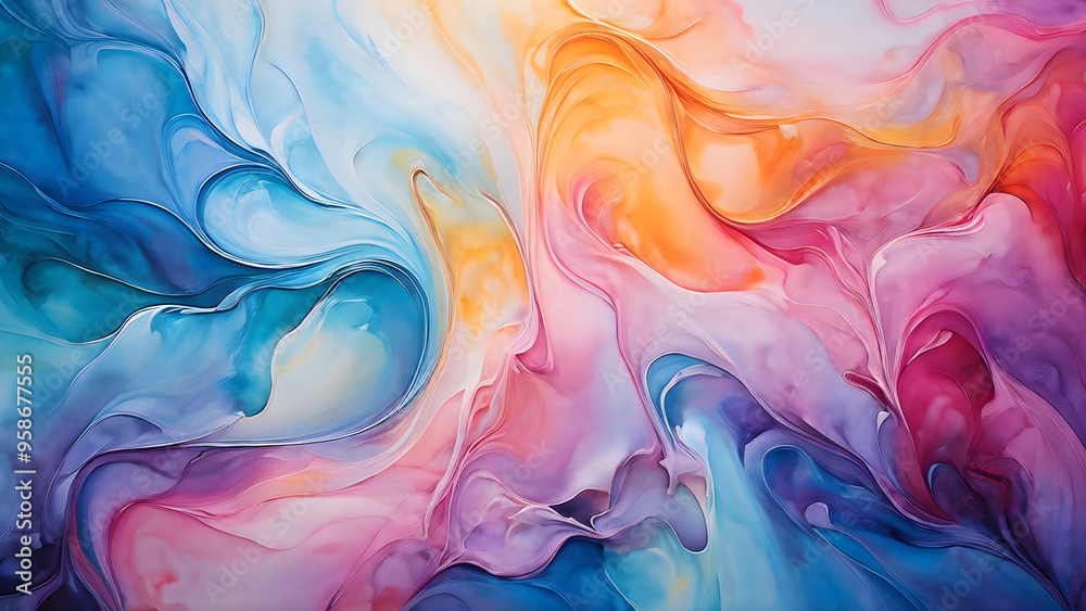 Obraz premium Colorful Abstract Graphics Background 