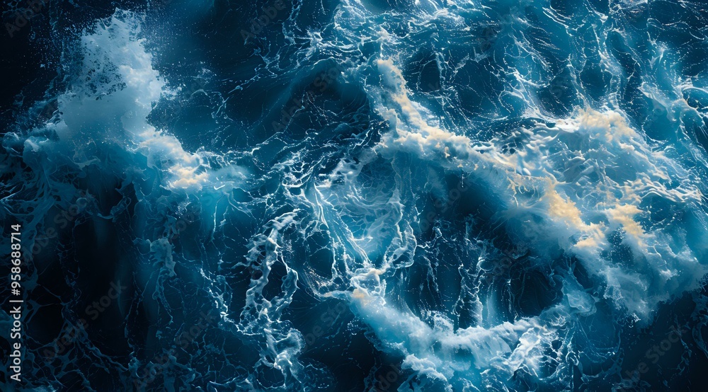 powerful and dramatic image of ocean waves crashing and swirling, capturing the raw energy and motion of the sea. Perfect for nature photography, environmental campaigns, or abstract designs powerful and dramatic image of ocean waves crashing and swirling, capturing the raw energy and motion of the sea. Perfect for nature photography, environmental campaigns, or abstract designs