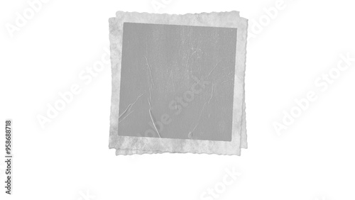 Polaroid FX RIPPED AND TORN - png - photo album, book cover, photo frame