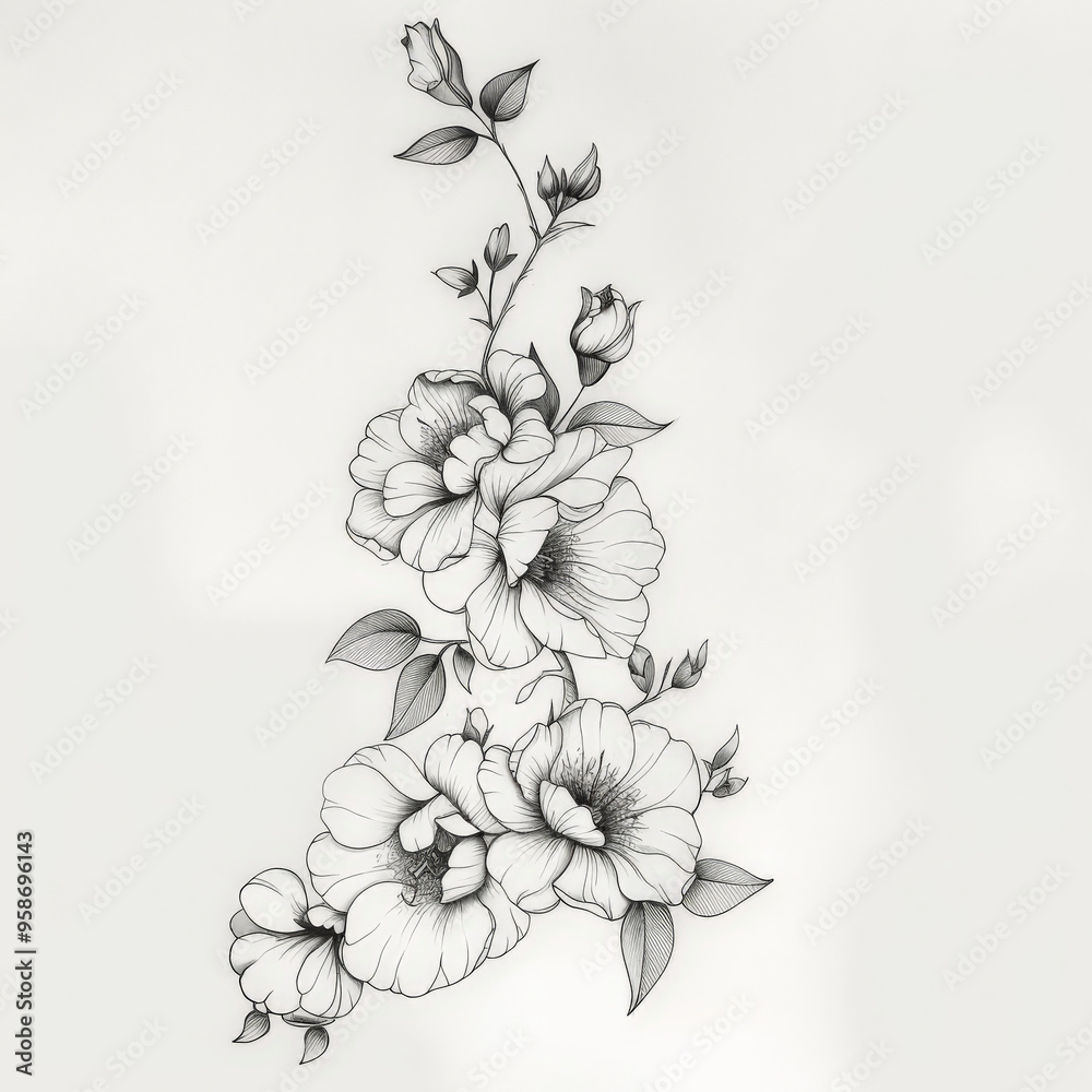 flower, draw, vector, black art, tattoo style, tattoo, floral, illustration, pattern, leaf, nature, vintage, drawing, sketch, plant, design, art, decoration, branch, rose, blossom, element, black, wed flower, draw, vector, black art, tattoo style, tattoo, floral, illustration, pattern, leaf, nature, vintage, drawing, sketch, plant, design, art, decoration, branch, rose, blossom, element, black, wed