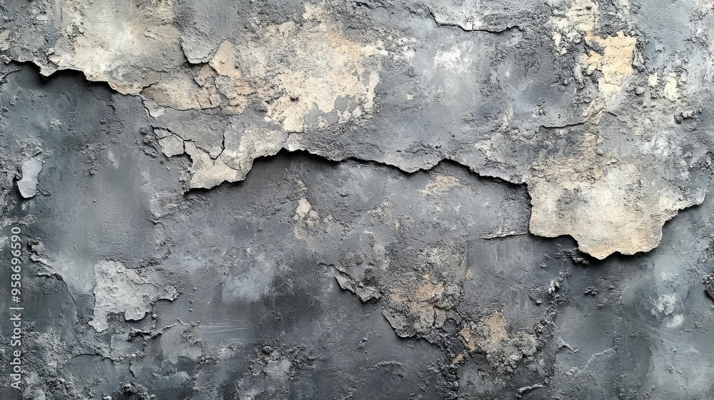 Cracked Concrete Texture Generative AI Cracked Concrete Texture Generative AI