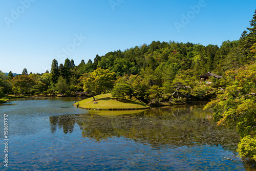 修学院離宮の日本庭園