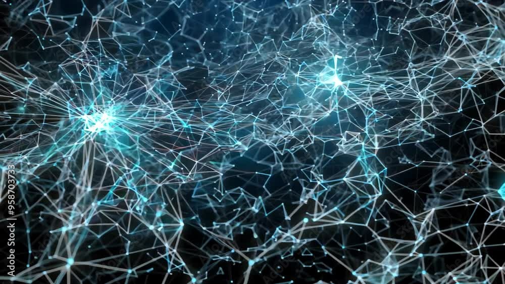 stock an abstract design of interconnected networks and glowing nodes against a dark backdrop. stock an abstract design of interconnected networks and glowing nodes against a dark backdrop.