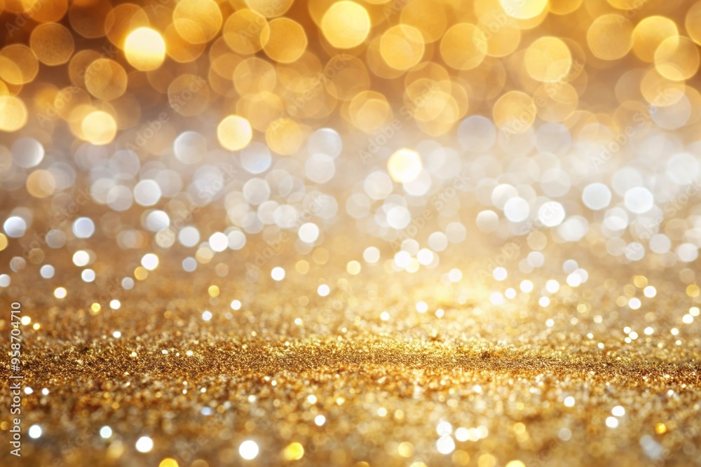 White and gold glitter background with a luxurious and glamorous feel featuring a sparkling texture and depth of field effect, high-end, celebration, sparkle, glimmering,white, glamorous White and gold glitter background with a luxurious and glamorous feel featuring a sparkling texture and depth of field effect, high-end, celebration, sparkle, glimmering,white, glamorous