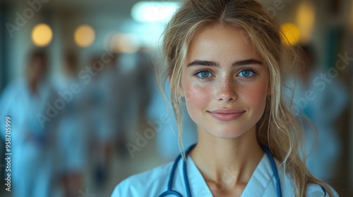 Portrait of a Female Doctor