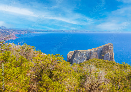 Sardegna (Italy) - The worderful south coast of Sardinia region, in the area of Sulcis, province of Cagliari. Here in particular the Cala Canal Grande hiking path
 photo