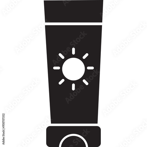 Sunscreen, protection, spf icon