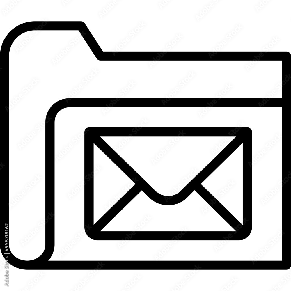 Mail Folder Icon Mail Folder Icon