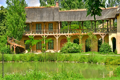 Versailles; France - june 26 2024 : Marie Antoinette estate