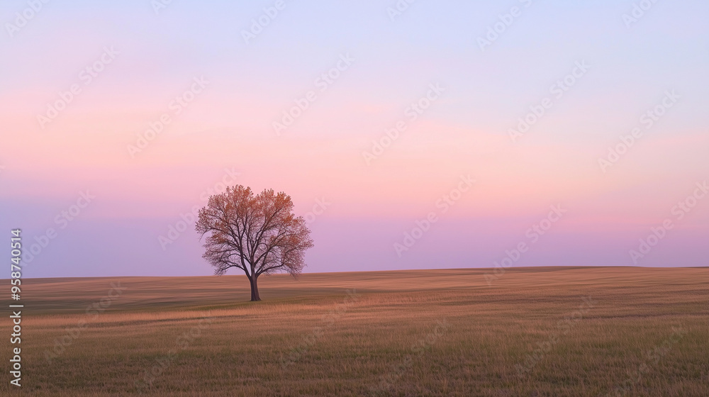 Fototapeta premium tree in the field