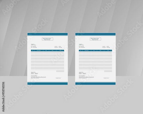 Invoice Design template
