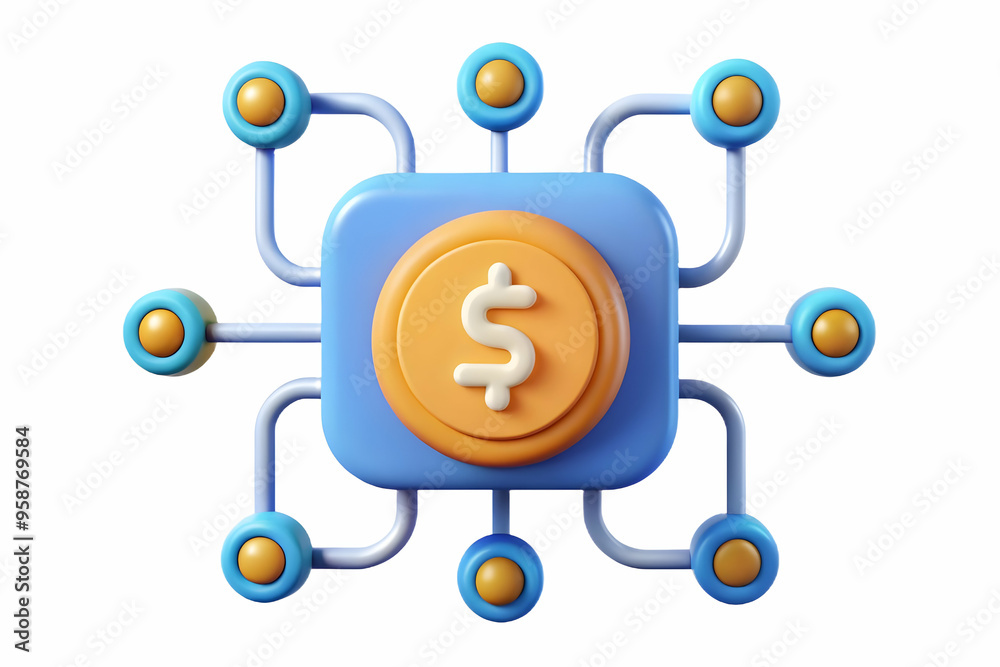 Flat AI Circuit Path with Money Flow Concept - Streamlined Financial Processes Enabled by AI | Simple Flat Vector Illustration of Smart Business Tone Flat AI Circuit Path with Money Flow Concept - Streamlined Financial Processes Enabled by AI | Simple Flat Vector Illustration of Smart Business Tone