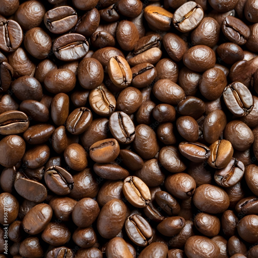Fototapeta premium coffee beans background