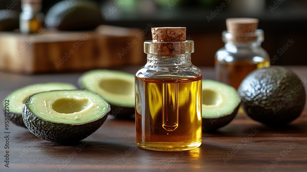 Diy skincare recipes being prepared a cozy kitchen with natural ingredients like honey avocado and essential oils Diy skincare recipes being prepared a cozy kitchen with natural ingredients like honey avocado and essential oils