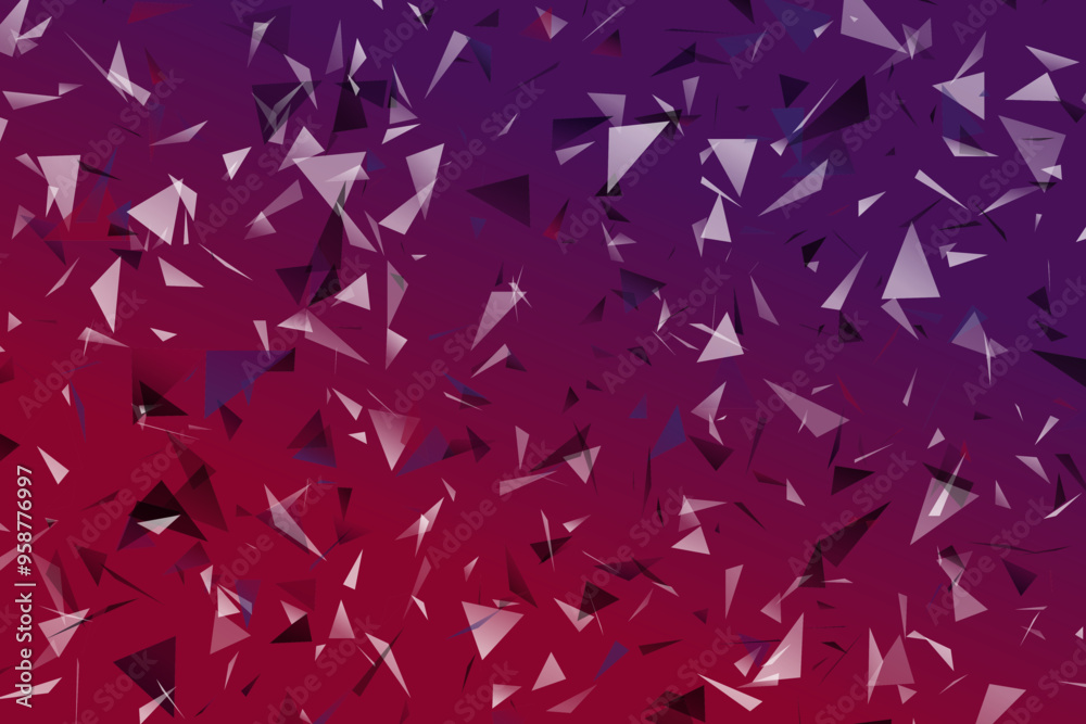 Fototapeta premium Gradient random triangle website background - abstract vector graphic design with triangles