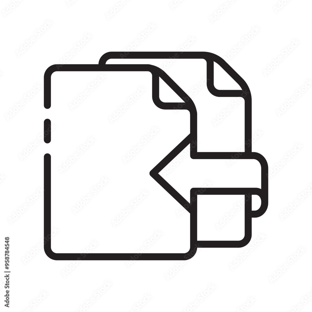 copy icon design vector template copy icon design vector template