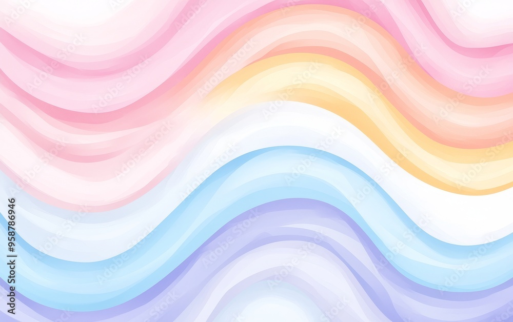 Geometry graphic, circular wave pattern, flat design illustration Geometry graphic, circular wave pattern, flat design illustration