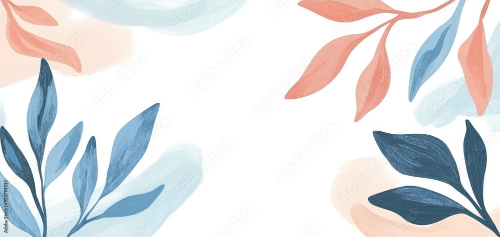 Fototapeta premium Digital artwork, minimalist line art, flat design illustration