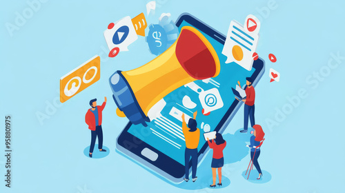 Public relations and advertising strategies for mobile apps. This includes using online ads, creating presentations, and managing online reputation.