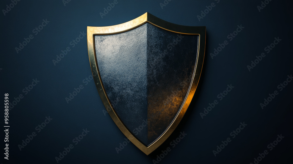 A shield symbolizes safety and security. It represents the protection of information and networks from threats. A shield symbolizes safety and security. It represents the protection of information and networks from threats.