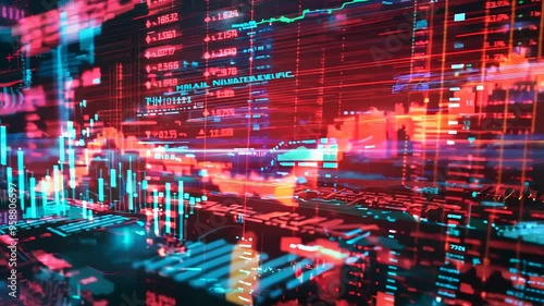 chart Business finance, investment, increase sales, revenue profit, world economic growth concept.Forex financial graph chart, market report on cash currency and finance Digital economy