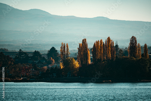 A beautiful landscape with ...
