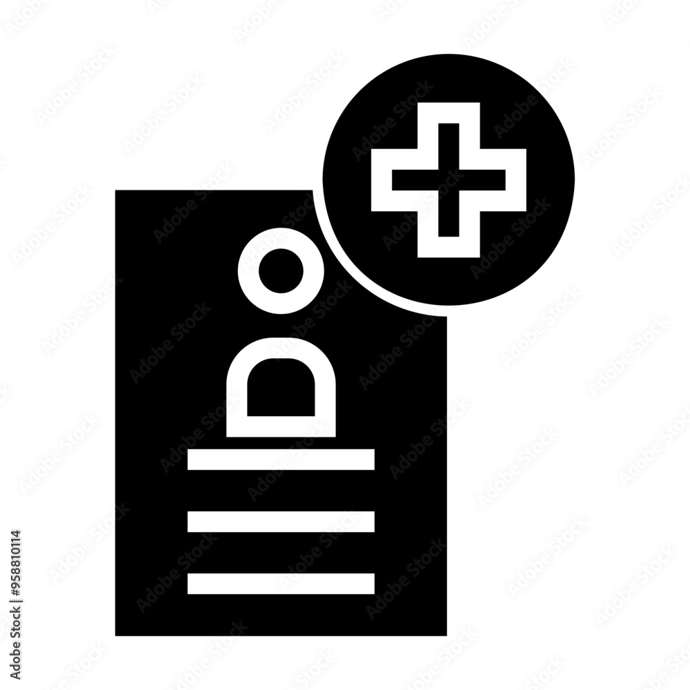 Obraz premium patient data