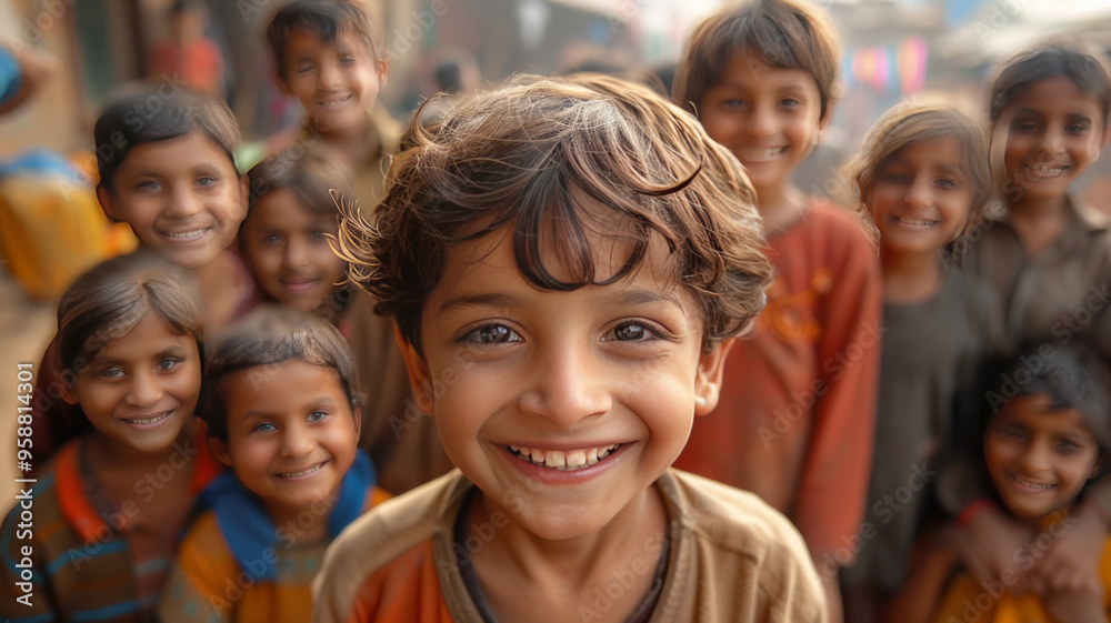 a picture of showing kids happy faces those are getting donations for their education a picture of showing kids happy faces those are getting donations for their education